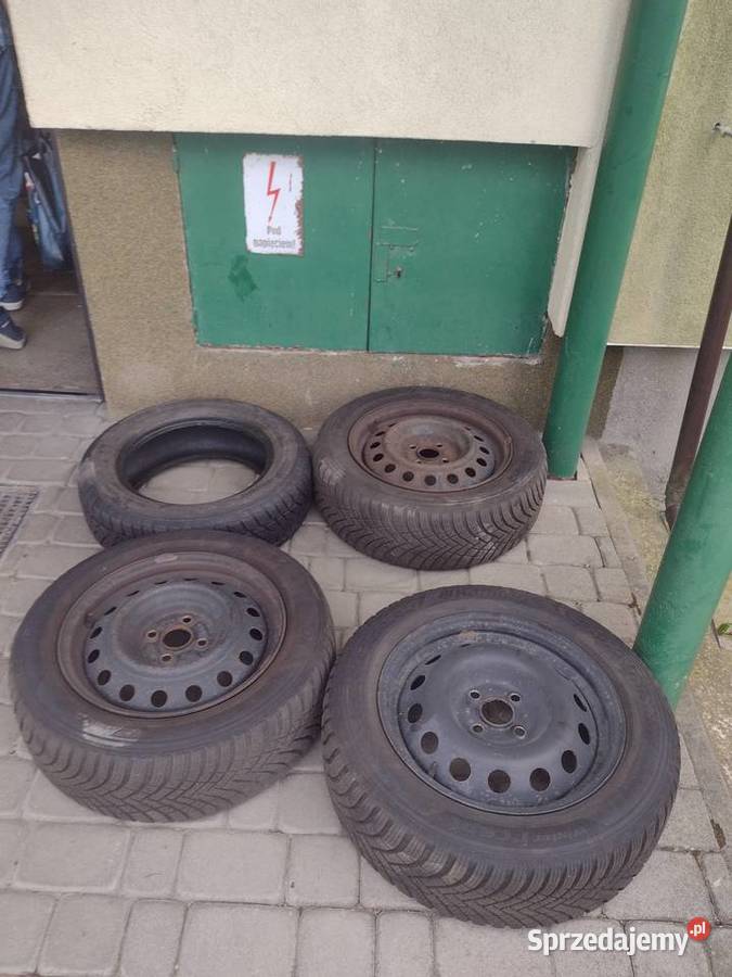 Sprzedam kola z felgami stalowymi Olkusz