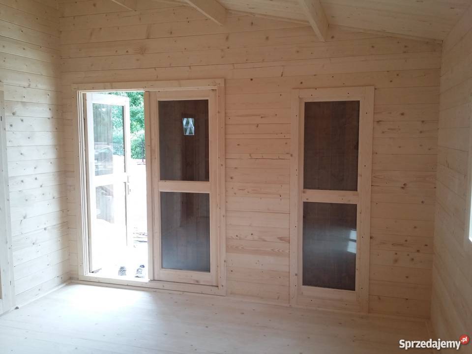 DREWNIANY DOMEK LETNISKOWY WEEKEND 25 8 M2