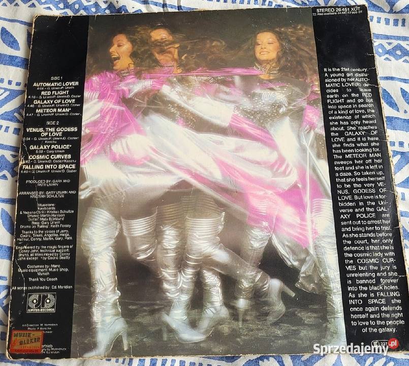 Dee D Jackson Cosmic Curves płyta winylowa z Chełmno