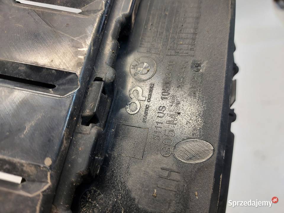 BMW G05 X5 30d 2019r KRATKA ZDERZAKA LEWA PRZÓD