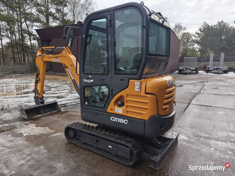 Case CX18 minikoparka 450 mtg Częstochowa