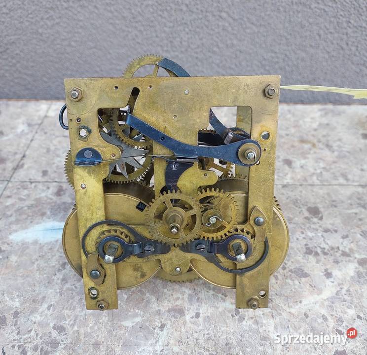 779 Mechanizm starego zegara ściennego Junghans Tczew