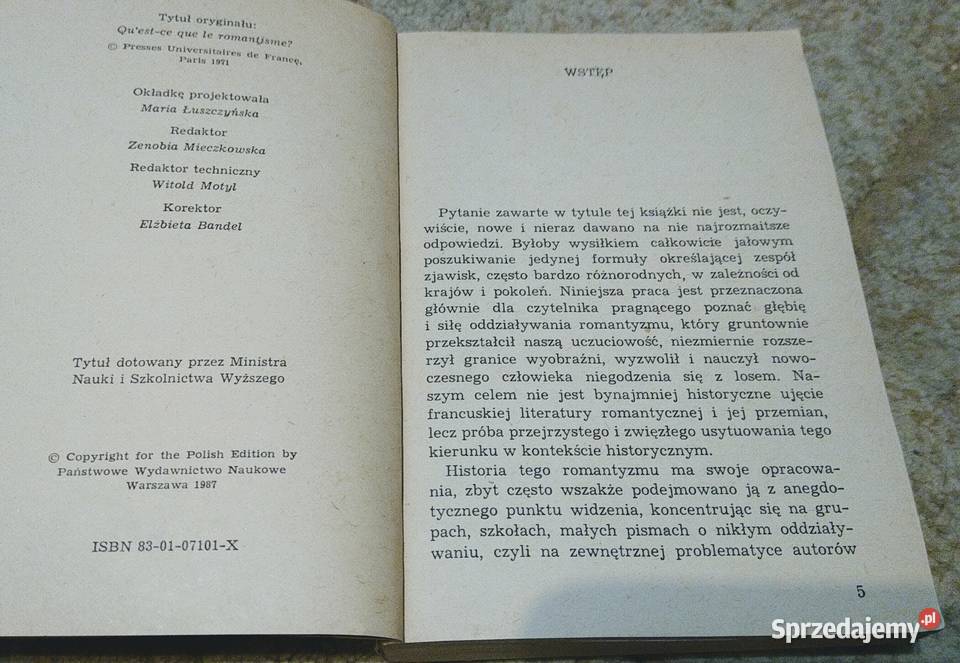 Co to jest romantyzm Henri Peyre Gdańsk