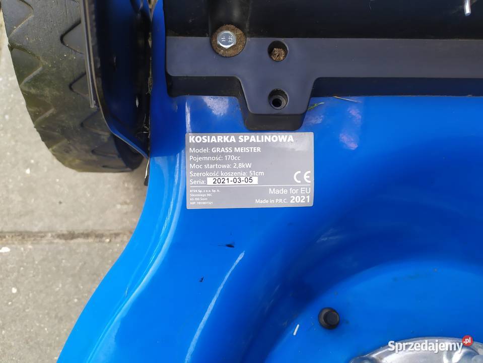 Kosiarka spalinowa 51 Grass Meister Zielona Góra