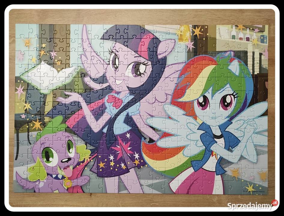 Trefl puzzle 260 elem 6 My Little Pony Equestria mazowieckie Płock