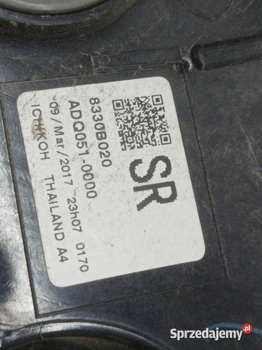 LAMPA TYŁ PRAWA LIFT Mitsubishi Space Star II