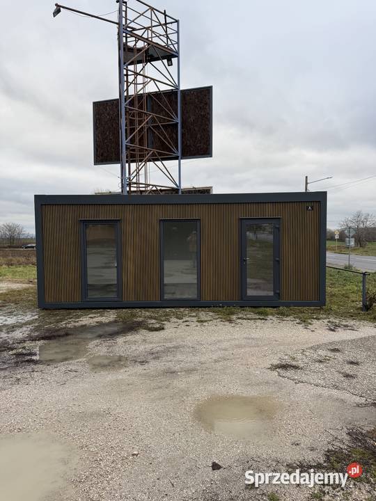 NOWOCZESNY KONTENER BIUROWOUSŁUGOWY 724 290 21m2 sprzedam