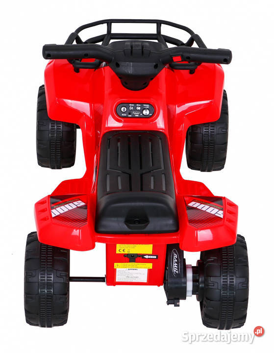 Quad Storm na akumulator dzieci Czerwony Autko 5kg Pojazdy elektryczne i spalinowe Łopuszno