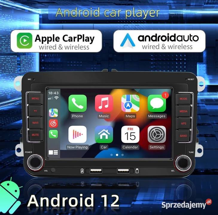 Radio samochodowe Android VW Seat Skoda Radioodtwarzacze podkarpackie