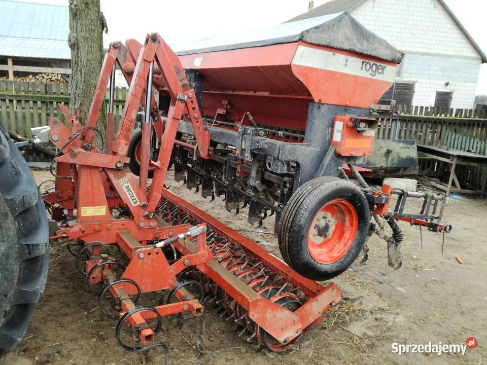 Siewnik zbożowy Roger 3m nieuszkodzony Czaje