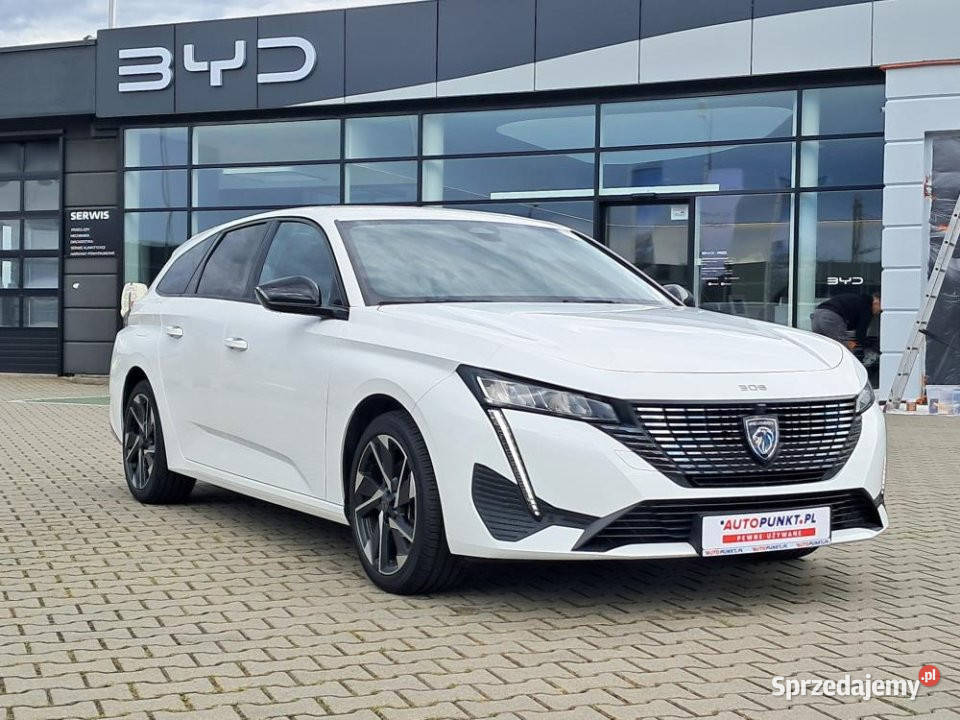 Peugeot 308 2022r FV 23 kamera 360 ACC Pół skóra Tychy