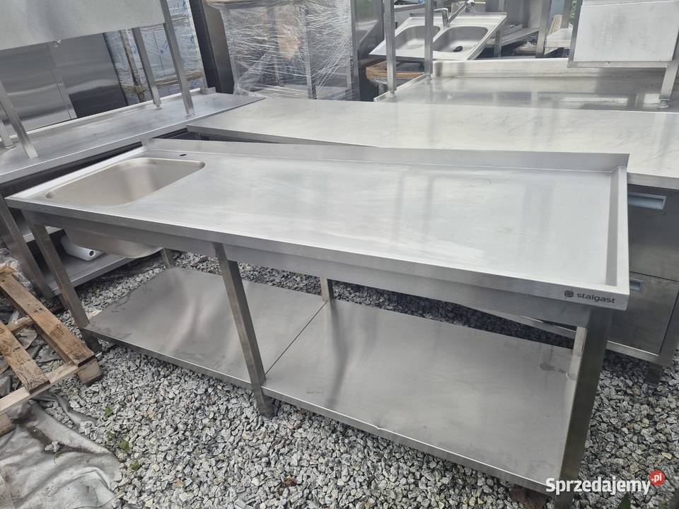 Zlew Gastronomiczny z Półką 2107085 Ostrów Wielkopolski