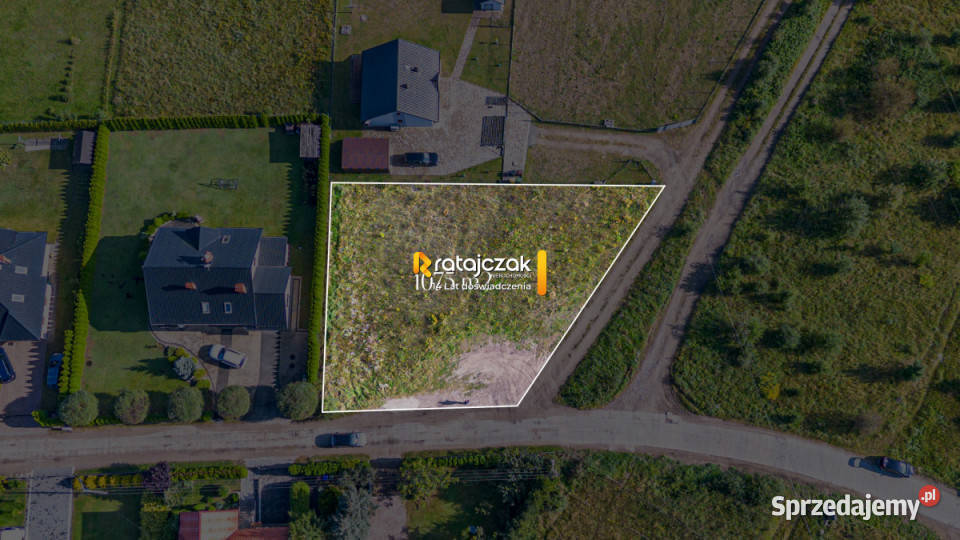 Działka do sprzedania 1075m2 Tuchom Szkolna