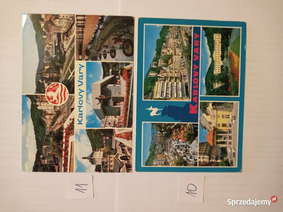 POCZTÓWKI KARLOVY VARY Zestaw 41 Szczecinek