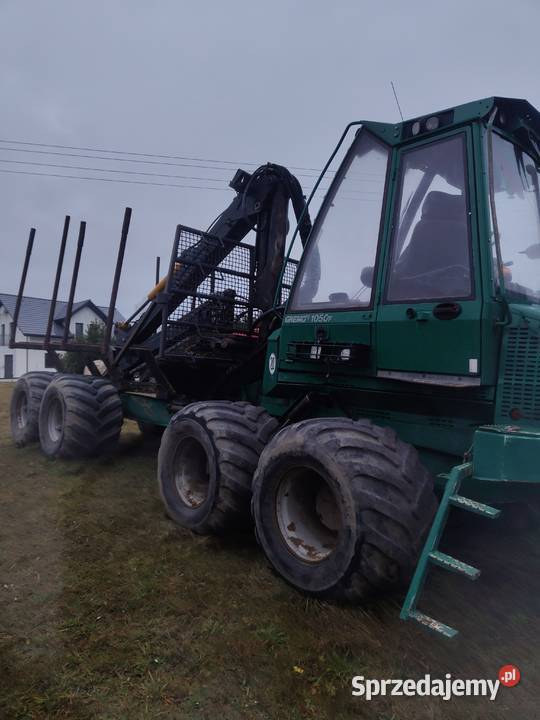 Forwarder Gremo 1050 f Leśnictwo