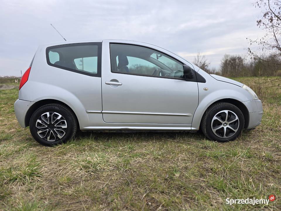 Citroen C2 14 HDi Confort 2006 Długi przegląd nieuszkodzony dolnośląskie Wrocław
