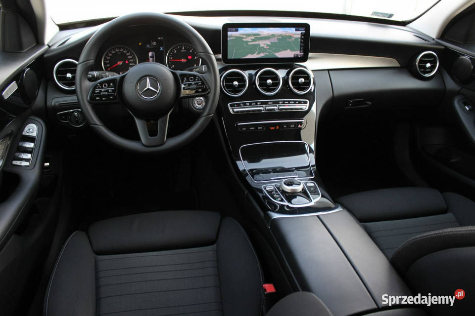 Mercedes C 200 Exclusive FV23 160 ASO Navi LED łopatki zmiany biegów Sokołów