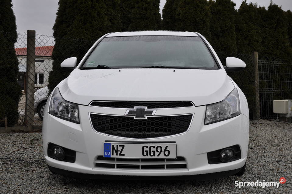 chevrolet cruze biała ślicznotka nieuszkodzony lubuskie Sulechów