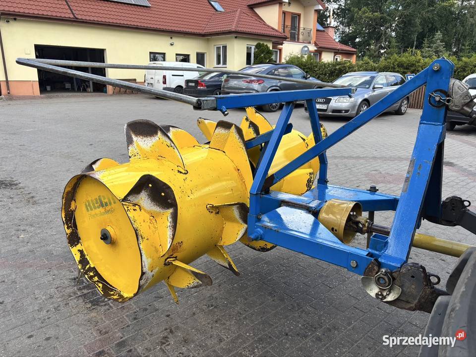 Wał równiarka do pryzm Reck rozbijak traw Myszyniec