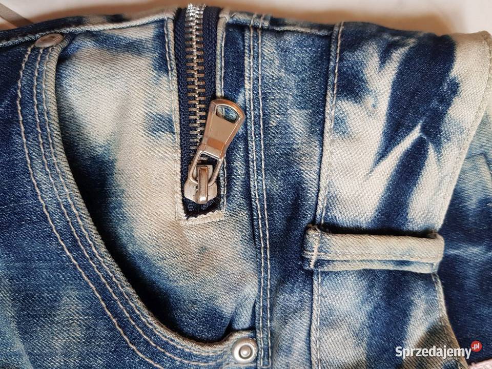 Troll Denim Fashion spodnie dżinsy przecierane Odzież damska świętokrzyskie sprzedam