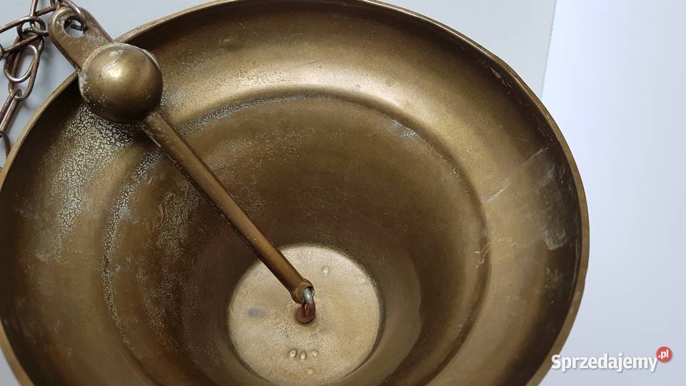 Stary mosiężny dzwonek dzwon mosiądz