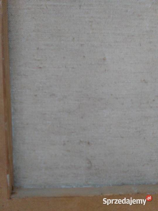 Obraz malowany popiersie Jana Pawła II Bytom