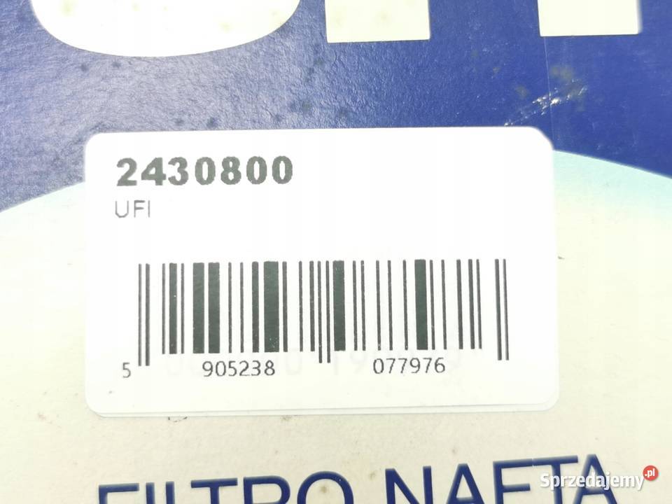 FILTR PALIWA IVECO M PPA TURBOSTAR 1992 NOWY UFI