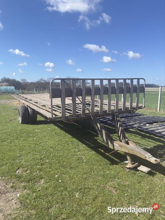Przyczepa do balotów nieuszkodzony Przyczepy rolnicze świętokrzyskie Włoszczowa