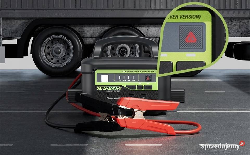 Profesjonalny BOOSTER STARTER YESPER Monster Gdańsk