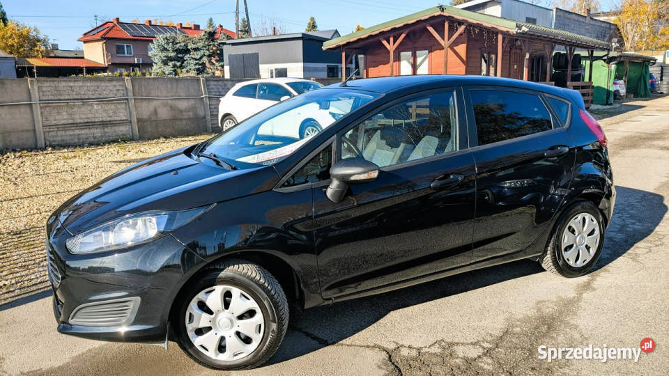 Ford Fiesta 12i60OPŁACONY Bezwypadkowy czarny Częstochowa