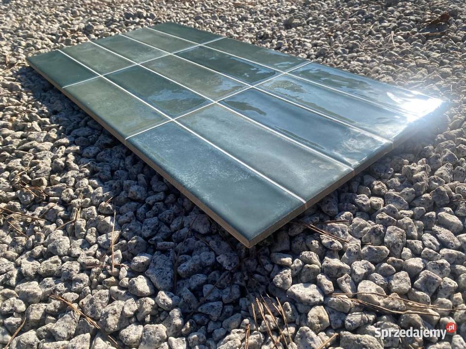 Wyprzedaż Płytki Ścienne MOHA GREEN BRICKS 30x60 Sochaczew
