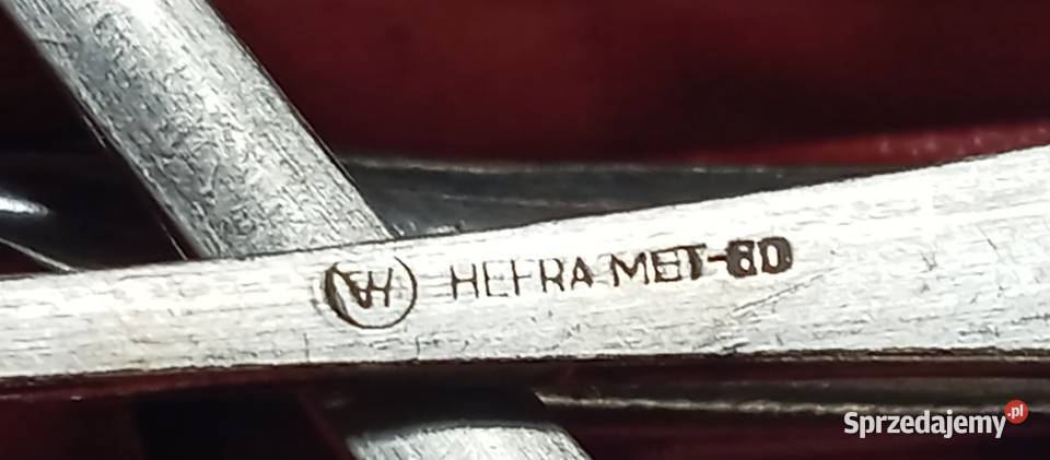 Posrebrzane sztućce z czasów PRL solidna robota podkarpackie