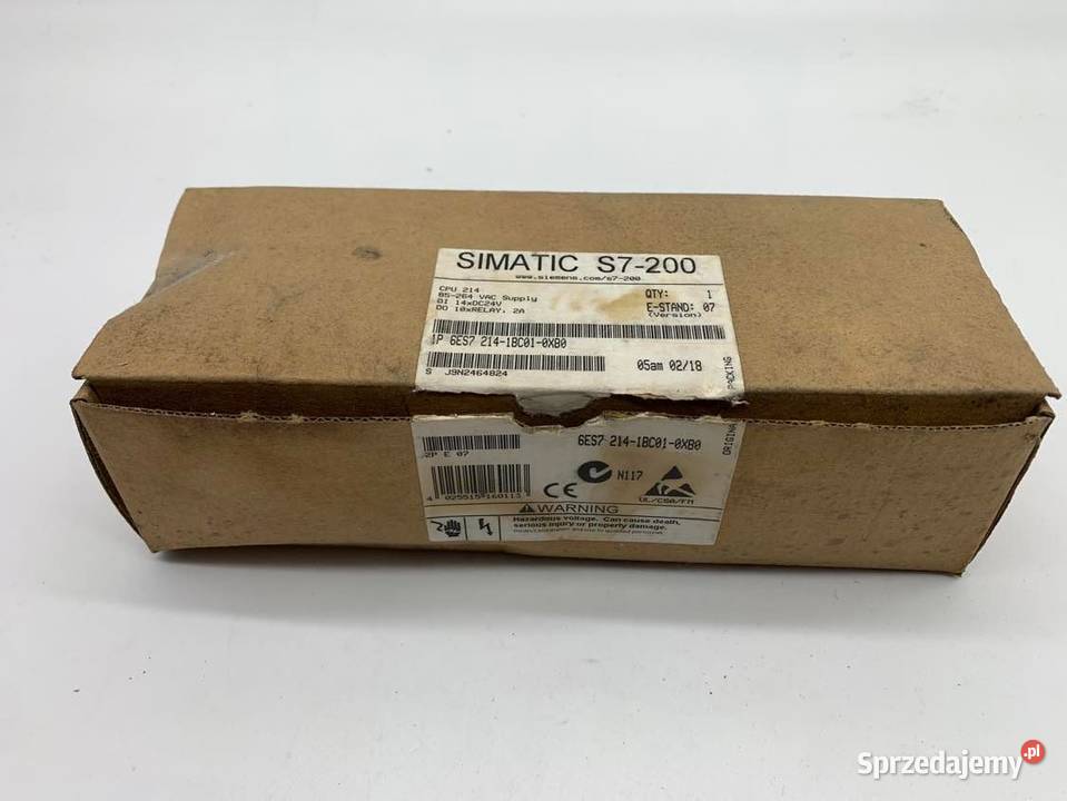 Siemens S7200 6ES7 2141BC010XB0 mazowieckie Warszawa
