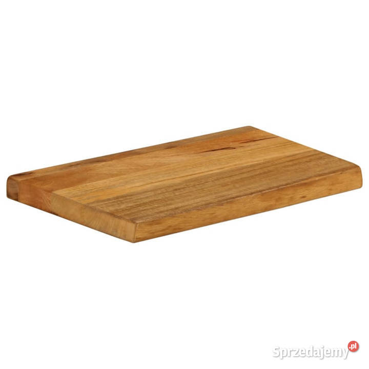 Blat stołu z naturalną krawędzią 50x20x25 drewno Blaty Warszawa