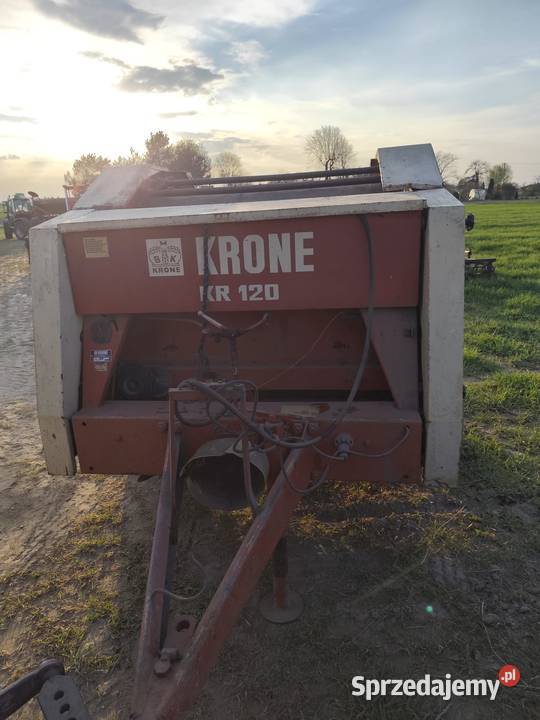 Prasa Krone KR 120 mazowieckie Stara Kornica