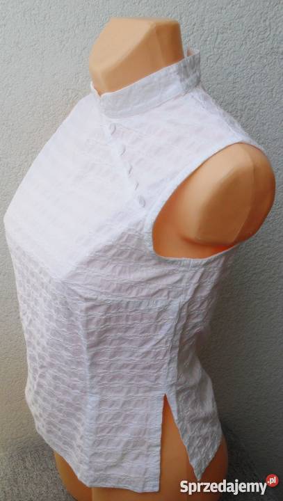 NEGHI BIAŁA BLUZKA JAPONKA R 38