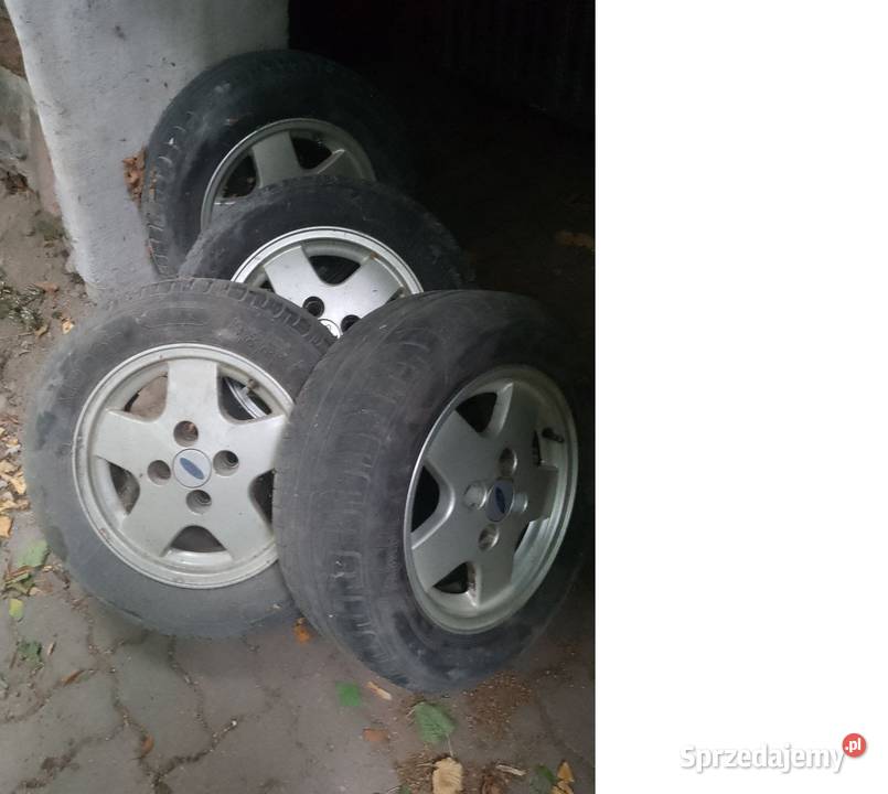 Ford Focus oryginalne felgi aluminiowe 14 4 aluminiowe Łódź