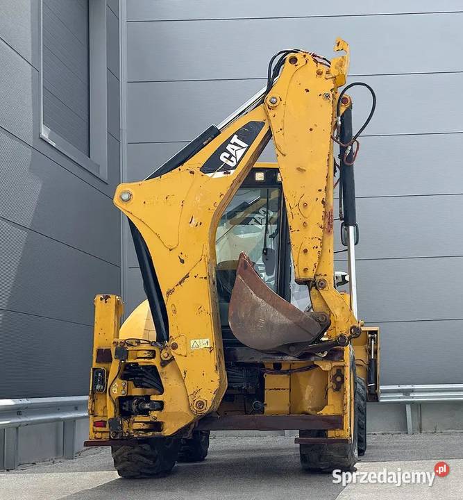 Koparko ladowarka Caterpillar 422F tez Leasing Kabina Koparko ładowarki Motoryzacja Warszawa