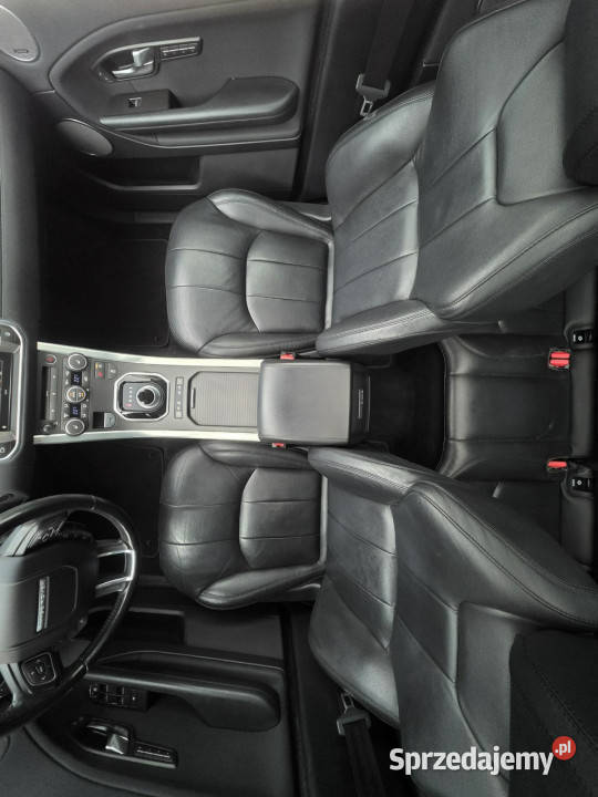 Land Rover Range Rover Evoque zdecydowanie podgrzewane fotele Czarnków