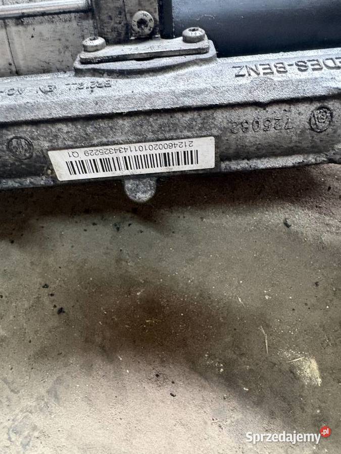 Przekładnia kierowniczna maglownica elektryczna