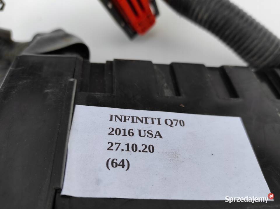 WIĄZKA INSTALACJA SILNIKA INFINITI Q70 37 M37 Nowy Tomyśl sprzedam