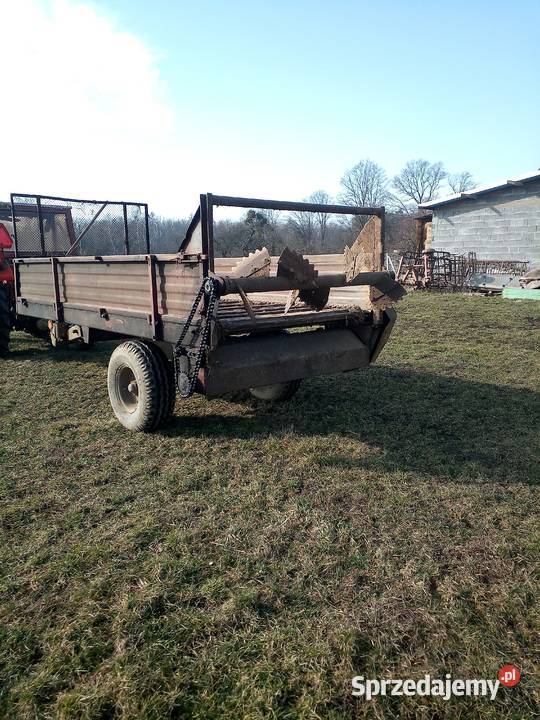 Rozrzutnik obornika agromet brzeg wielkopolskie Ostrów Wielkopolski