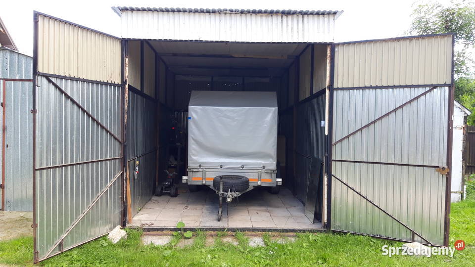 Garaż blaszany na placu 15 m2 Gotowy Zambrów