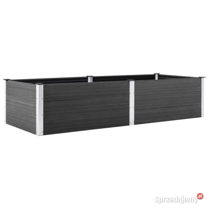 Podwyższona donica ogrodowa 250 x 100 x 54 WPC mazowieckie Warszawa