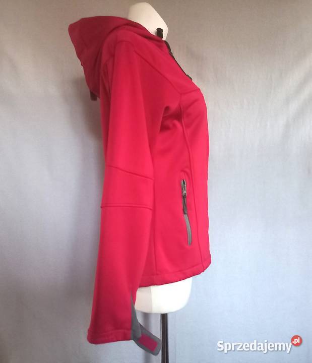 Kurtka czerwona Softshell damska r 40 Slazenger Kaptur Białystok