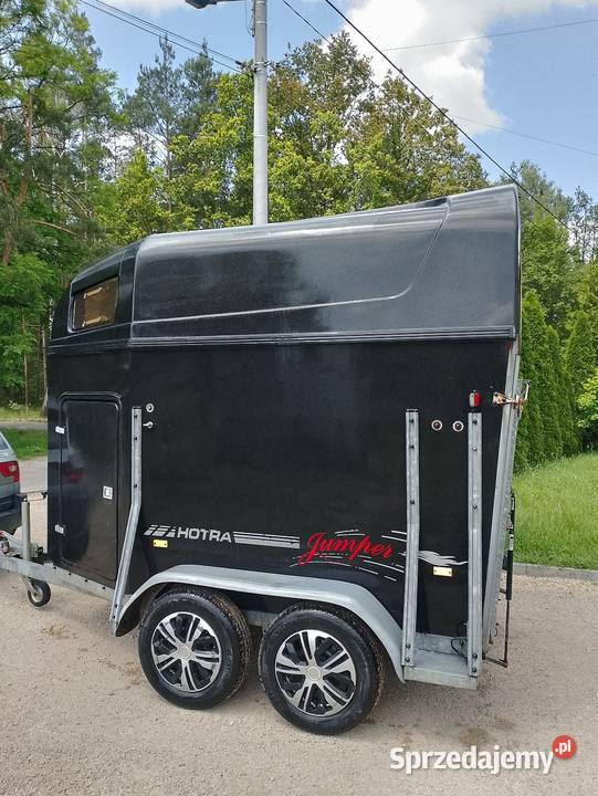 Przyczepa do przewozu dwóch koni Żerdzina