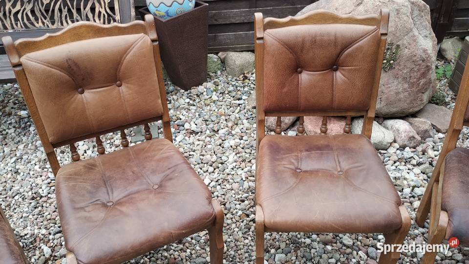 4 krzesła wielkopolskie
