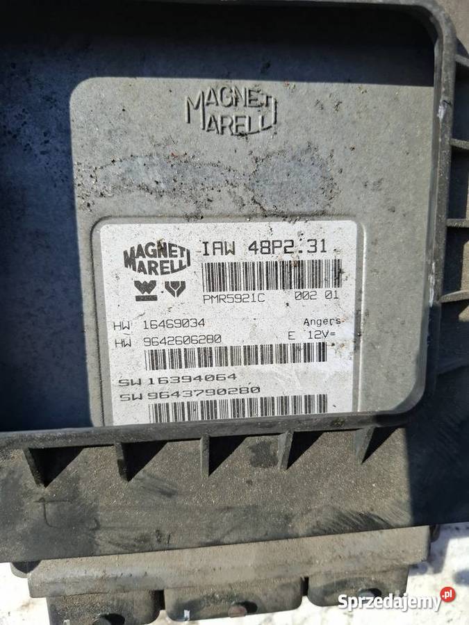 Komputer Sterownik Silnika Citroen 18 Benzyna Wisznice sprzedam
