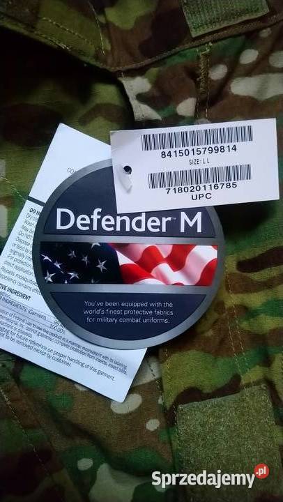 Mundur combat pant jacket multicam Gdańsk