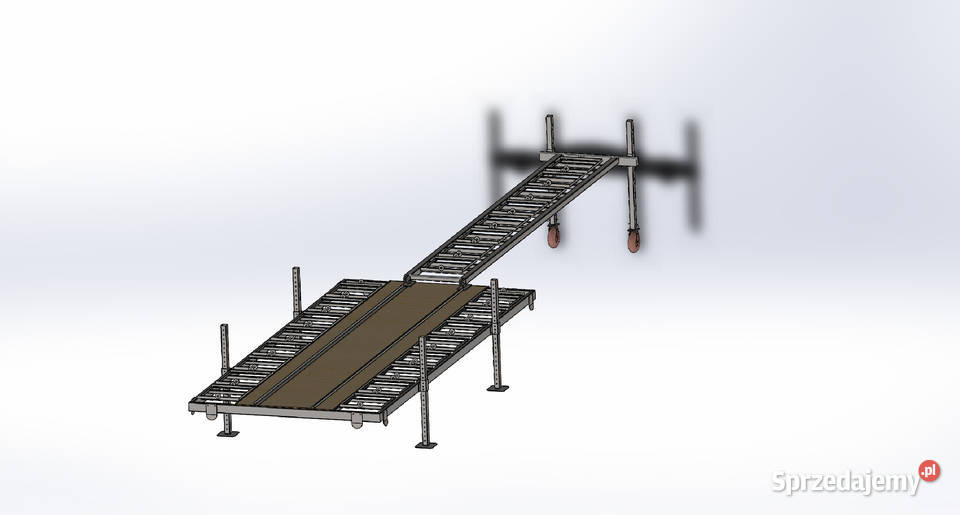 Platforma mobilna rozsuwana do przewozu uli Odrowąż
